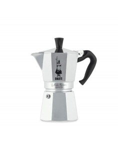 Cafeteira Italiana Monix Braisogona_M640003 Preto Alumínio 3 Kopjes | Tienda24 Tienda24.eu