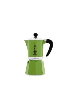 Cafettiera Italiana Bialetti Nero Verde Metallo Alluminio 3 Tazze da Bialetti, Moke e caffettiere - Ref: S9139561, Precio: 25...