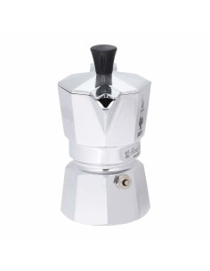 Cafettiera Italiana Bialetti Moka Express Argentato Alluminio Metallo 60 ml 1 Tazza da Bialetti, Moke e caffettiere - Ref: S9...