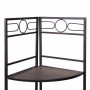 Estantería de Esquina Alexandra House Living Negro Dorado Metal Madera MDF 36 x 126 x 50 cm de Alexandra House Living, Estant...