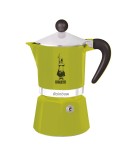 Cafettiera Italiana Bialetti Rainbow Verde Metallo Alluminio Termoplastico 270 ml da Bialetti, Moke e caffettiere - Ref: S913...