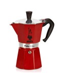 Cafetera Italiana Bialetti Moka Express Rojo Aluminio 6 Tazas | Tienda24 Tienda24.eu