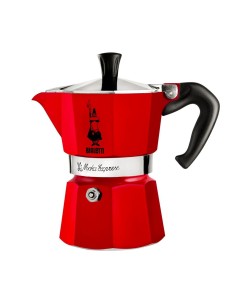 Cafettiera Italiana Bialetti Rosso Alluminio 1 Tazza 50 ml da Bialetti, Moke e caffettiere - Ref: S9139593, Precio: 25,16 €, ...