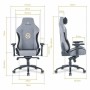 Silla Gaming Forgeon Spica Gris | Tienda24 - Global Online Shop Tienda24.eu