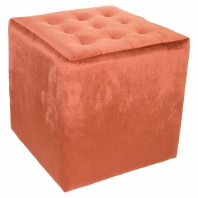 Stool Alexandra House Living Velvet MDF Wood 40 x 38 x 40 cm by Alexandra House Living, Sofas and chairs - Ref: D1630263, Pri...