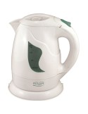 Wasserkocher mit Elektrischer Teekanne Adler AD 08w Weiß 850 W 1 L | Tienda24 Tienda24.eu