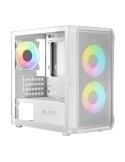 Case computer desktop ATX Logic PORTOS ARGB Bianco Nero da Logic, Case computer desktop - Ref: S9140375, Precio: 56,25 €, Des...