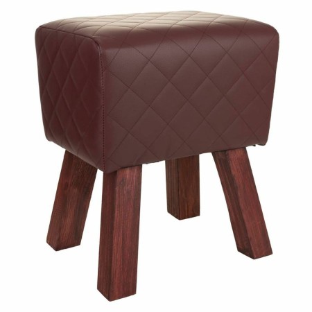 Tabouret Alexandra House Living PVC Bois MDF 30 x 47 x 36 cm de Alexandra House Living, Chaises et canapés - Réf : D1630267, ...