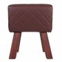 Sgabello Alexandra House Living PVC Legno MDF 30 x 47 x 36 cm di Alexandra House Living, Sedie e Divani - Rif: D1630267, Prez...