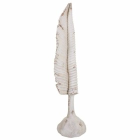 Figura Decorativa Alexandra House Living Blanco Magnesio Hoja 38 x 180 x 38 cm de Alexandra House Living, Coleccionables - Re...