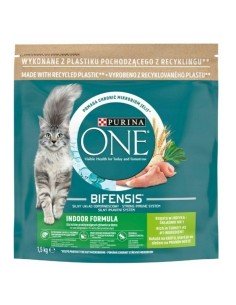 Comida para gato Purina One Bifensis Indoor Formula Pavo 1,5 Kg de Purina, Seca - Ref: S9141497, Precio: 14,45 €, Descuento: %