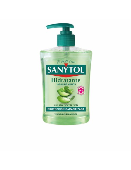 Savon pour les Mains avec Doseur Sanytol Antibactérien (500 ml) | Tienda24 Tienda24.eu