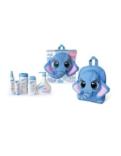 Coffret Bébé Home ESPRIT Bleu Vert Rose Polyester (3 Unités) | Tienda24 Tienda24.eu