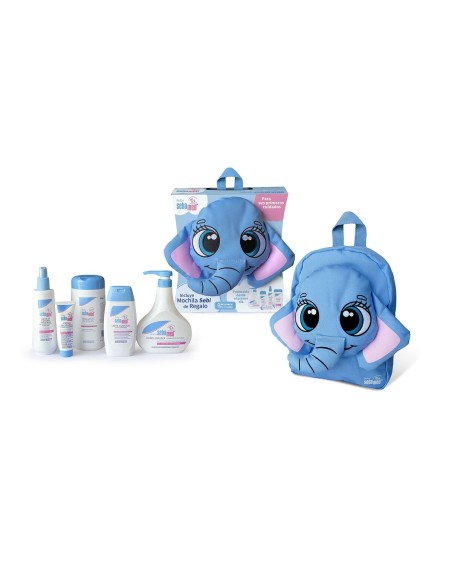 Gift Set for Babies Sebamed Canastilla Premium Mochila Sebi Lote 6 Pieces | Tienda24 Tienda24.eu