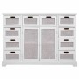 Credenza Alexandra House Living Bianco Legno di paulownia Legno MDF 33 x 78 x 113 cm di Alexandra House Living, Credenze e bu...