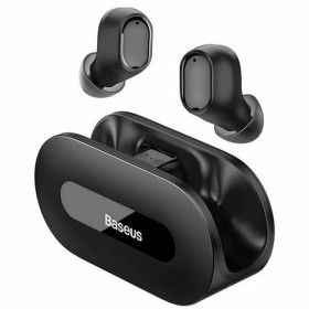 Casques avec Microphone Baseus Noir de Baseus, Écouteurs avec microphones - Réf : S7837774, Prix : 25,14 €, Remise : %