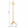 Hat stand Alexandra House Living Honey 44 x 172 x 44 cm by Alexandra House Living, Coat Racks - Ref: D1630300, Price: 29,71 €...