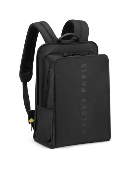 Laptop Backpack Delsey Arche Black 43 x 18 x 32 cm | Tienda24 Tienda24.eu