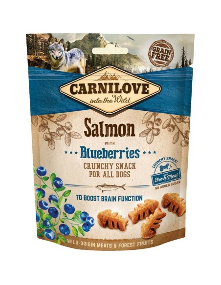 Snack para Perros Carnilove Fresh Crunchy Salmón 200 g | Tienda24 Tienda24.eu