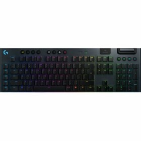 Clavier Logitech 920-010591 Noir QWERTY de Logitech, Claviers - Réf : S7838054, Prix : 277,45 €, Remise : %