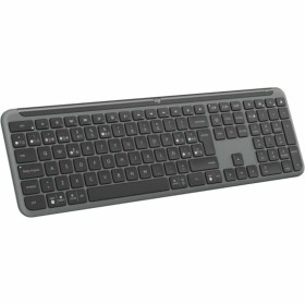 Clavier Logitech Gris Espagnol Qwerty QWERTY de Logitech, Claviers - Réf : S7838055, Prix : 94,02 €, Remise : %