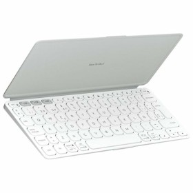 Clavier Logitech Blanc QWERTY de Logitech, Claviers - Réf : S7838087, Prix : 93,92 €, Remise : %