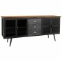 Buffet Alexandra House Living Marron Gris Bois Métal 42 x 74 x 164 cm | Tienda24 - Global Online Shop Tienda24.eu