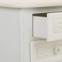 Mesa de Cabeceira Alexandra House Living Branco Creme 31 x 71 x 38 cm de Alexandra House Living, Mesinhas de cabeceira - Ref:...