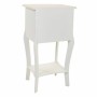 Mesa de Cabeceira Alexandra House Living Branco Creme 31 x 71 x 38 cm de Alexandra House Living, Mesinhas de cabeceira - Ref:...