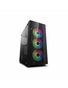 ATX Semi-tower Box Logic ARAMIS ARGB Black | Tienda24 Tienda24.eu