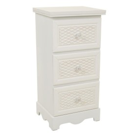 Comodino Alexandra House Living Bianco 41 x 41 x 61 cm | Tienda24 - Global Online Shop Tienda24.eu