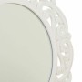 Wall mirror Alexandra House Living White Cream Metal Pine 2 x 60 x 60 cm | Tienda24 - Global Online Shop Tienda24.eu