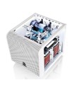 Caixa Semitorre Mini ITX THERMALTAKE Core V1 Snow Edition Branco | Tienda24 Tienda24.eu