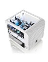 Caixa Semitorre Mini ITX THERMALTAKE Core V1 Snow Edition Branco | Tienda24 Tienda24.eu