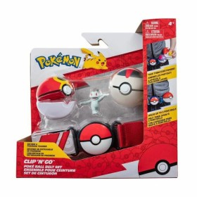 Figurine d’action Pokémon Clip belt 'N' Go - Macho