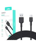 Cavo da USB-C a USB Aukey CB-NAC1 Nero 1 m da Aukey, Cavi USB - Ref: S9144823, Precio: 8,62 €, Descuento: %