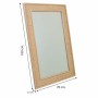 Wandspiegel Alexandra House Living natürlich Holz MDF 100 x 2 x 70 cm von Alexandra House Living, Wandspiegel - Ref: D1630385...