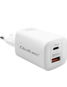 Caricabatterie da Parete Qoltec 50765 Bianco 65 W da Qoltec, Caricabatterie - Ref: S9145144, Precio: 25,12 €, Descuento: %