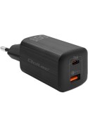 Wall Charger Qoltec 50766 Black | Tienda24 Tienda24.eu