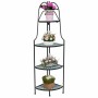 Corner Shelves Alexandra House Living Iron Ironwork Tile 28 x 131 x 41 cm by Alexandra House Living, Corner Shelves - Ref: D1...