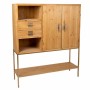 Credenza Alexandra House Living Dorato Naturale Ferro Legno di abete 37 x 139 x 120 cm di Alexandra House Living, Credenze e ...