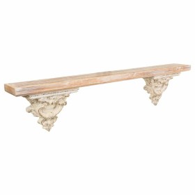 Shelve Alexandra House Living White Natural Resin Fir 14 x 28 x 120 cm by Alexandra House Living, Floating Shelves - Ref: D16...