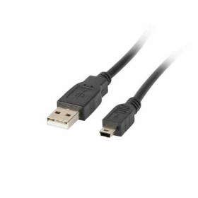 Cable USB a Mini USB Lanberg CA-USBK-10CC-0018-BK 1,8 m Negro 1,8 m de Lanberg, Cables USB - Ref: S7840835, Precio: 6,47 €, D...