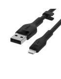 Cabo USB para Lightning Belkin CAA008BT3MBK Preto 3 m | Tienda24 Tienda24.eu