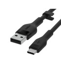 Cable USB-C a USB Belkin BOOST↑CHARGE Flex Negro 3 m | Tienda24 Tienda24.eu