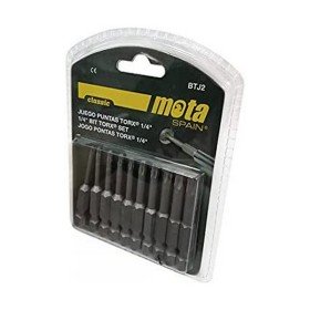 Bit set Mota btj2 50 mm 10Units by Mota, Screwdriver accessories - Ref: S7900133, Price: 6,39 €, Discount: %