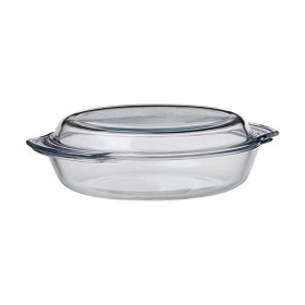 Fuente de Cocina Cristal Transparente (1,7 L) de BigBuy Cooking, Platos y fuentes - Ref: S7900481, Precio: 12,39 €, Descuento: %