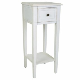 Side table Alexandra House Living White 33 x 78 x 33 cm by Alexandra House Living, Tables - Ref: D1630425, Price: 129,63 €, D...