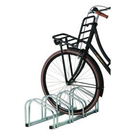 Soporte de bicicleta Dunlop Suelo 4 plazas 27 x 100 x 32,5 cm Acero Dunlop - 1