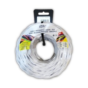 Cable EDM 2 x 1,5 mm White 5 m | Tienda24 - Global Online Shop Tienda24.eu